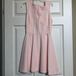 Light Pink Scalloped Dress